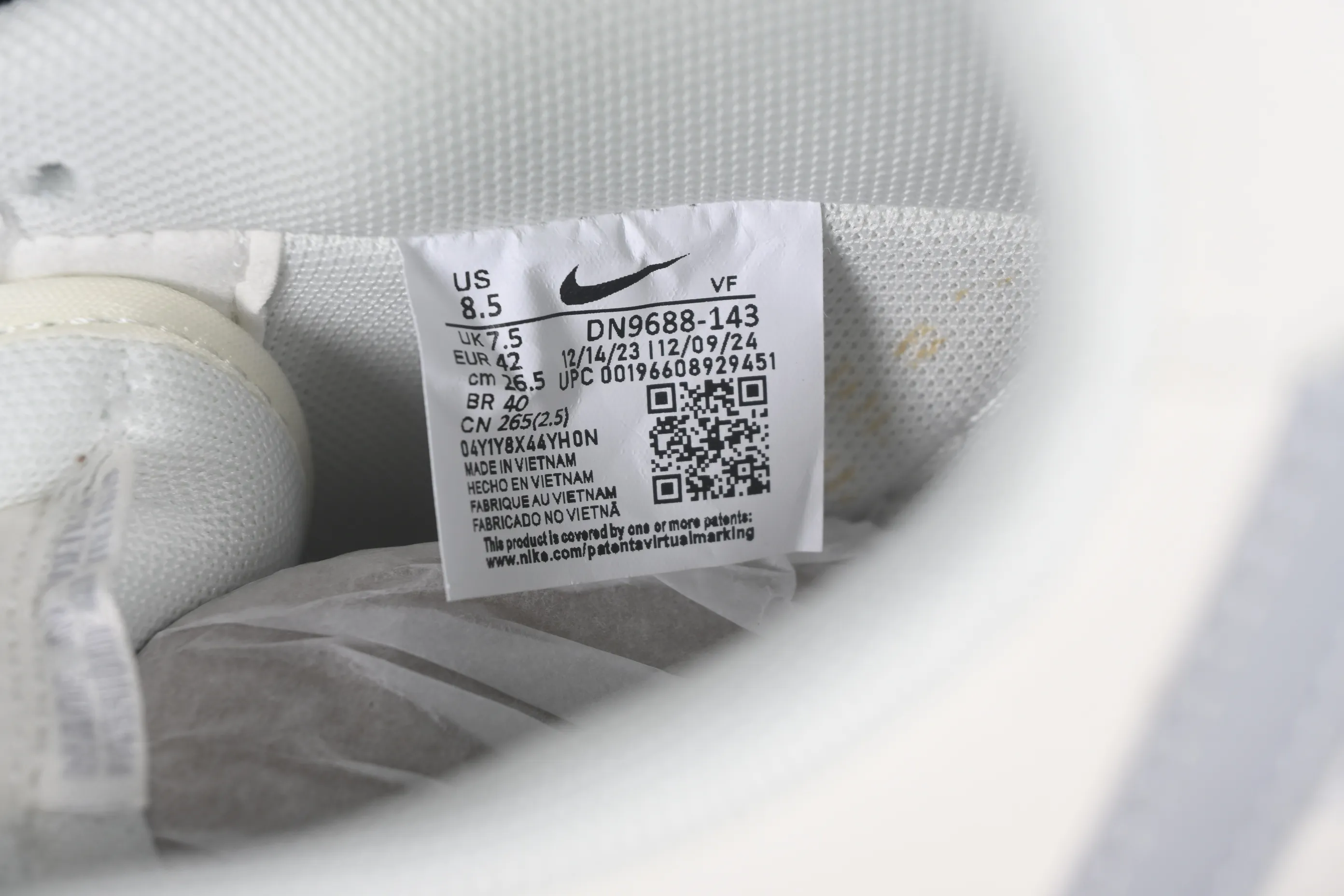 All categories Nk Air Force 1 Air Force series Nk Air Force 1 Low Air Force low-top Nike Air Force 1'07 Low joint model Air Force 1 low-top casual sneakers DN9688-143
